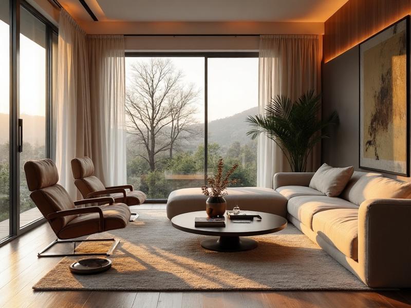 Contemporary living room renovation Brisbane